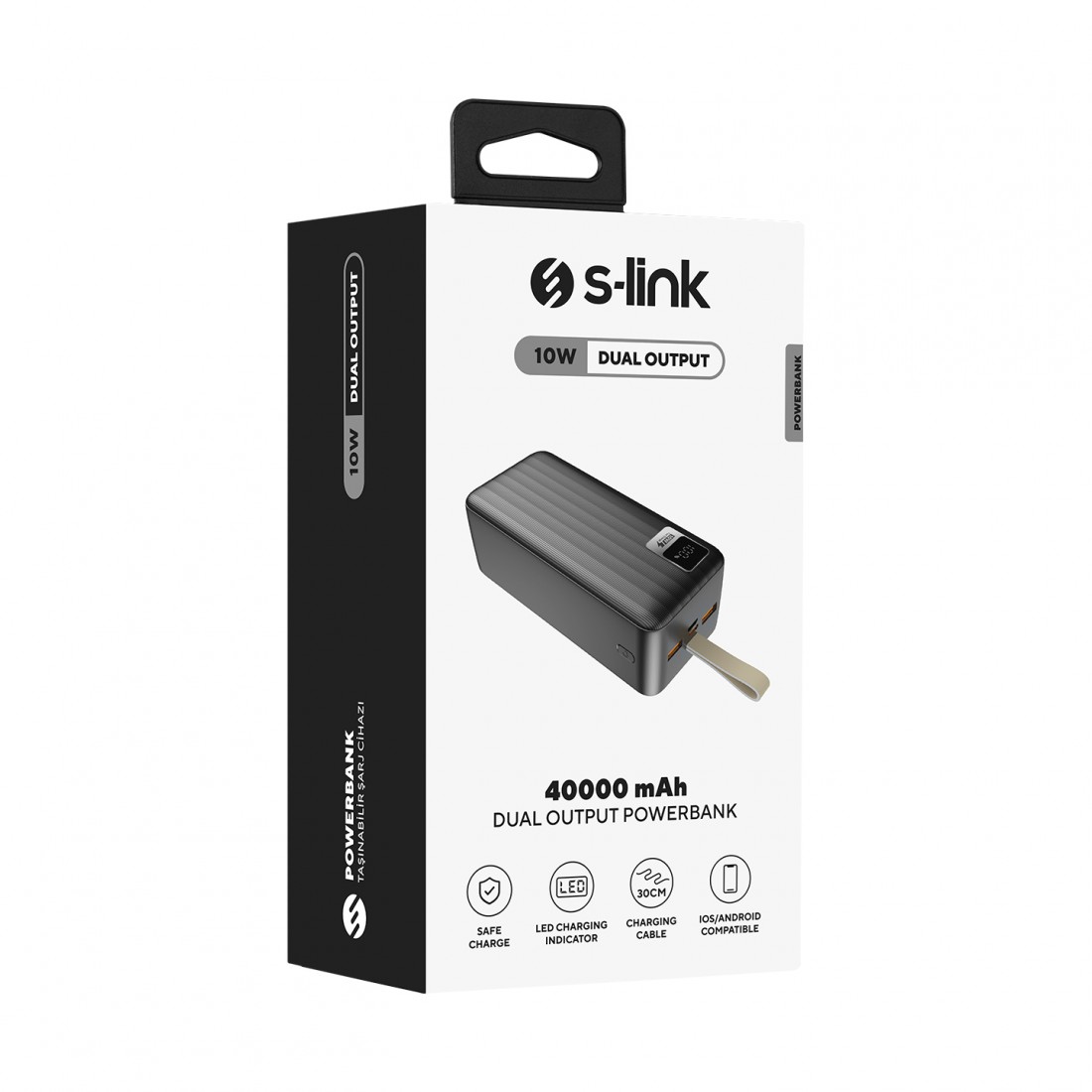 S-link G401 Taşınabilir Pil Şarj Cihazı 40000 mAh Powerbank